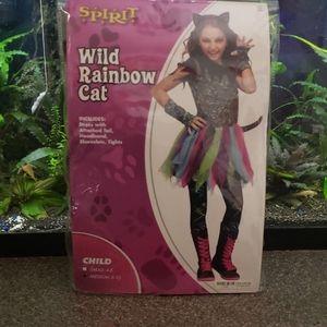 Wild Rainbow Cat Costume